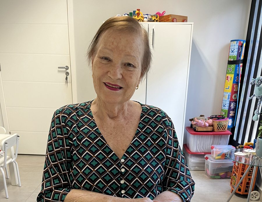 Sônia, 75 anos — participante do programa